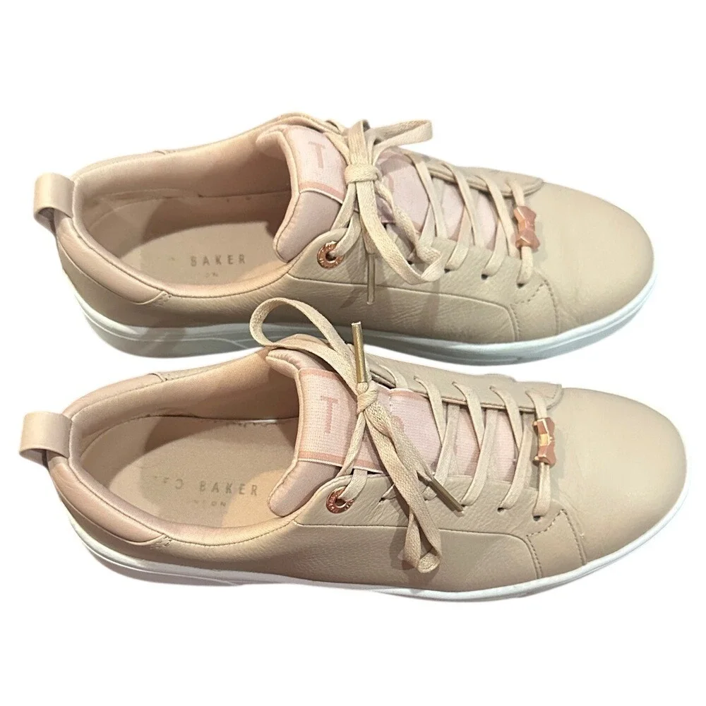 Elegant Women's Sneakers in Rose gold by Ted Baker
